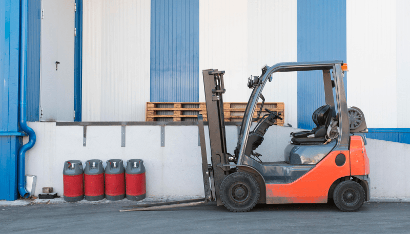 4 Tekerlekli Elektrikli Forklift